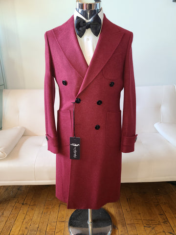 Burgundy Overcoat